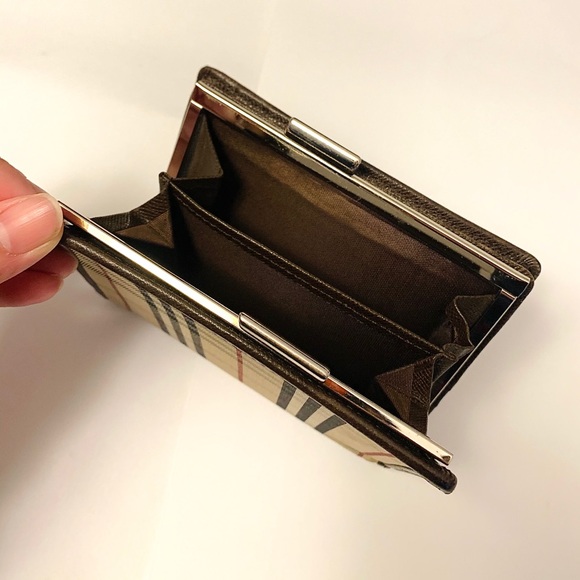 Burberry Vintage Nova Check Wallet - Picture 3 of 5